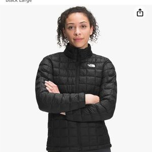 The North Face Womens Down Puffer Jacket Black - small